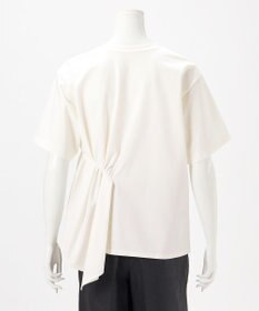 23区 【エステータ】コットンコンプレッシャージャージー タックデザイン カットソー