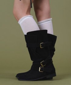 WEGO スウェードベルトブーツ