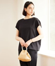 UNFILO 【接触冷感/吸水速乾】サマーセットアップ ブラウス