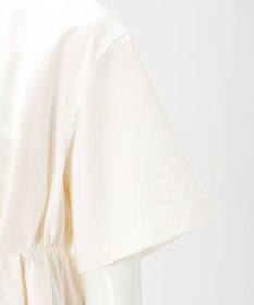 23区 【エステータ】コットンコンプレッシャージャージー タックデザイン カットソー