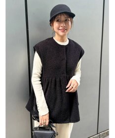 Green Parks フレア裏付きボアベスト