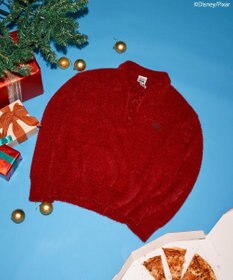 AMERICAN HOLIC 【PIZZA PLANET】衿付きニットプルオーバー