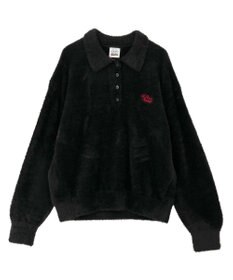 AMERICAN HOLIC 【PIZZA PLANET】衿付きニットプルオーバー