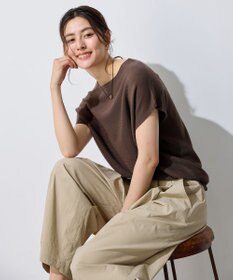 ANY L 【洗濯機可/ウエストゴム】撥水バレルパンツ