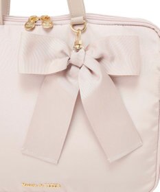 Maison de FLEUR リボンチャーム付きPCケース