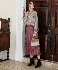 ANY SIS L 【洗える】ラッフルレイヤード ブラウス