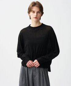 uncrave シアーハイツイストリブ ドルマントップス