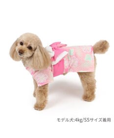 PET PARADISE ペットパラダイス 絞り風 浴衣 《朝顔》 小型犬