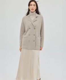 23区 【見上愛さん着用/Oggi掲載】カシミヤブレンド ニット ジャケット