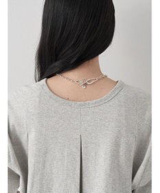 earth music&ecology バックタッククロップドＴ