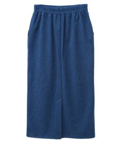 Green Parks 柄圧縮ポンチＩラインスカート