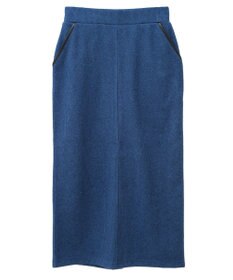 Green Parks 柄圧縮ポンチＩラインスカート