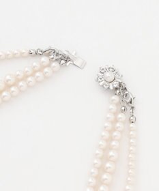 J.PRESS LADIES 【3way】3連パール ネックレス
