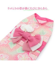 PET PARADISE ペットパラダイス 絞り風 浴衣 《朝顔》 小型犬