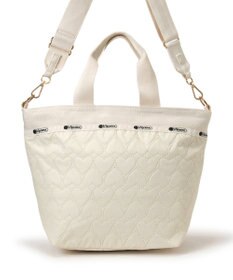 LeSportsac BUCKET TOTE/エクリュハートデボス
