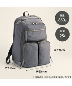 ACE BAGS & LUGGAGE W&.Day/Night ミュッケ オーガナイズドリュック B4サイズ 15.6インチPC収納 大容量 15577 ダブルアンドデイナイト