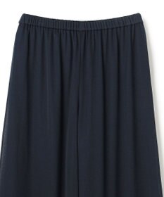 uncrave トリコットシフォン ギャザーパンツ