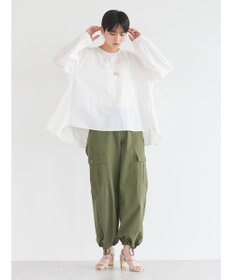 AMERICAN HOLIC 異素材バックタックドッキングプルオーバー