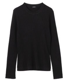 JOSEPH 【洗える】メリノリブ　ラウンドネックニット