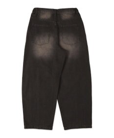 WEGO 【SMLサイズ展開】イージー3Dバレルレッグデニムパンツ