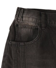 WEGO 【SMLサイズ展開】イージー3Dバレルレッグデニムパンツ