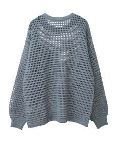 Green Parks メッシュニットチュニック