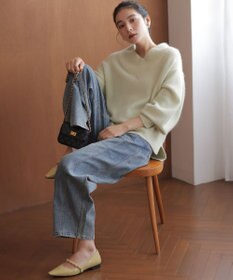 組曲 ポインテッドライト パンプス