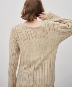 uncrave フィラメントモヘアニット プルオーバー