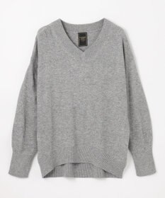 ANY 【手洗い可】イタリーヤーンウールカシミヤミックスＶネックプルオーバー