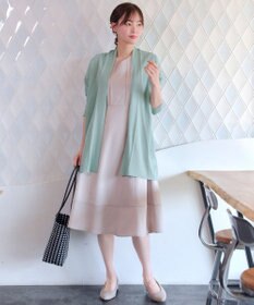 Tiaclasse ロングトッパーカーディガン