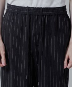 WEGO 【ユニセックス着用アイテム/手洗い可/SETUP可/ウエストゴム】リネンレーヨンイージーパンツ