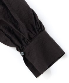 UNFILO イージーケア ボウタイ ブラウス