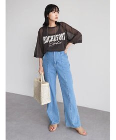 Green Parks シアーロゴニットプルオーバー