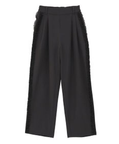 Green Parks ・ｓｗｉｎｇ　ｂｙ　サイドフリルワイドパンツ