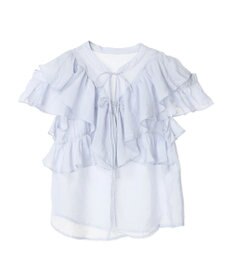 earth music&ecology ２ＷＡＹフリルブラウス