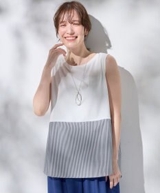 ANY L 【洗濯機可】ラウンドヘムコンビインナー