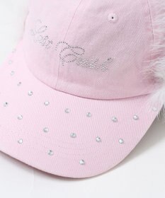 WEGO ラインストーンドッグイヤーキャップ