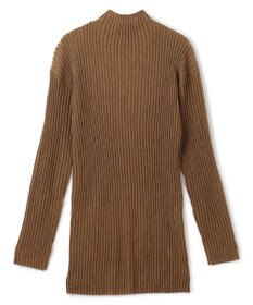 uncrave シアーストライプニット タートルトップス