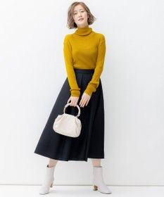 23区 リンクルマトラッセ フレアスカート