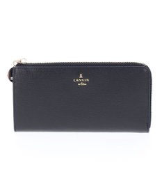 LANVIN en Bleu リム Lファスナー長財布