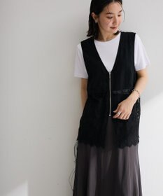 Green Parks レースドッキングＺＩＰベスト
