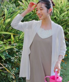 Tiaclasse ロングトッパーカーディガン