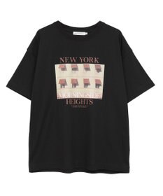 AMERICAN HOLIC ロゴ＆フォトプリントTシャツ
