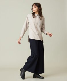 J.PRESS YORK STREET 【WOMEN】バックプリーツ ブラウス