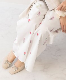 Bridget Birkin 【Bridget Birkin】ビジューリボンラメパンプス