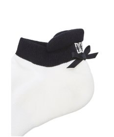 DAKS 裏リボンポイント足首パイルソックス