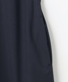 J.PRESS LADIES L 【洗える】T/Rウォッシャブルギャバ パール釦 ワンピース