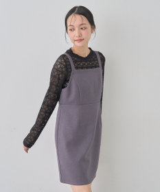 earth music&ecology スクエアネックミニワンピース