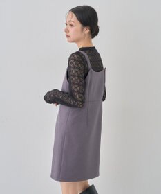 earth music&ecology スクエアネックミニワンピース