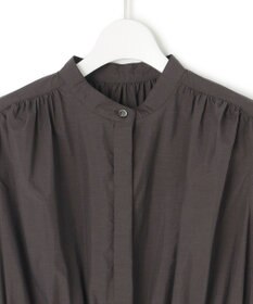 23区 【洗える/撥水加工】ナイロンコットンタフタ ウエストシャーリング ワンピース